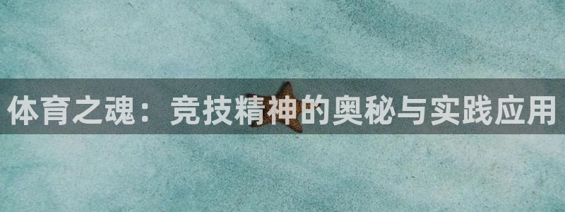 意昂3平台登录注册：体育之魂：竞技精神的奥秘与实践应用