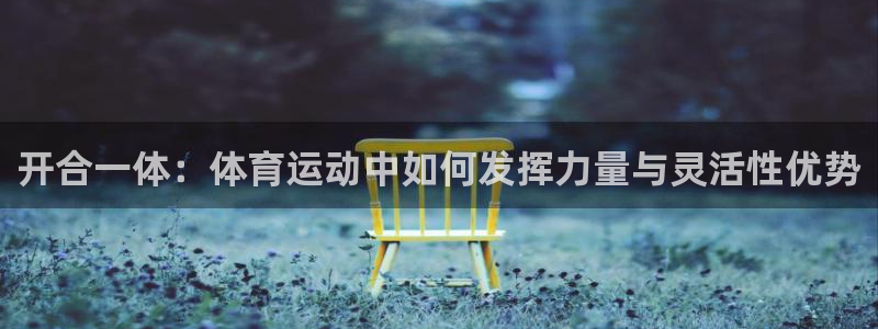 福建哈希娱乐机电股份公司：开合一体：体育运动中如何发挥力量与灵活性优势